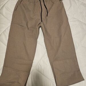 Stance Men's Tan Cargo Pants with Drawstring